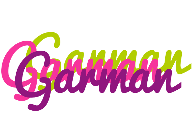 Garman flowers logo