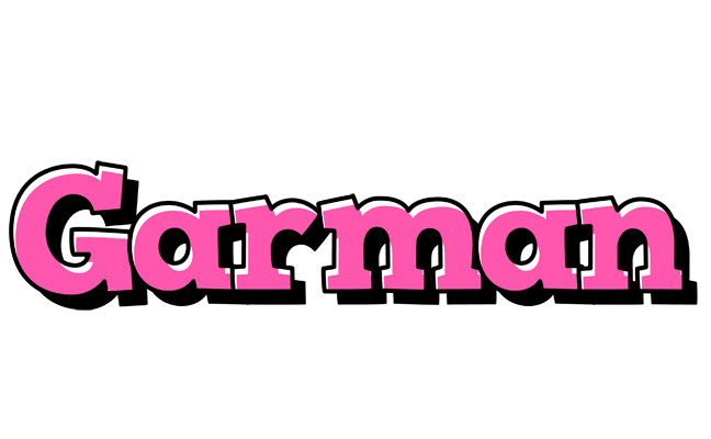 Garman girlish logo
