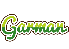 Garman golfing logo