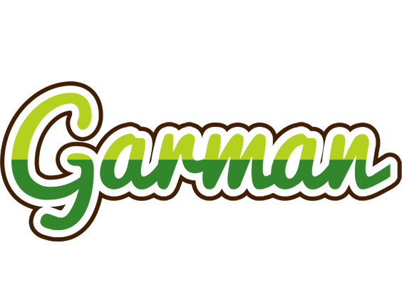Garman golfing logo