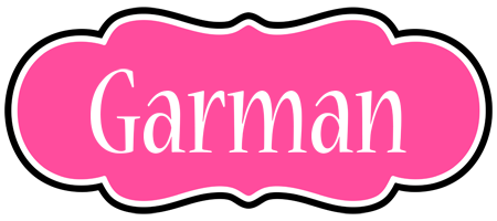 Garman invitation logo