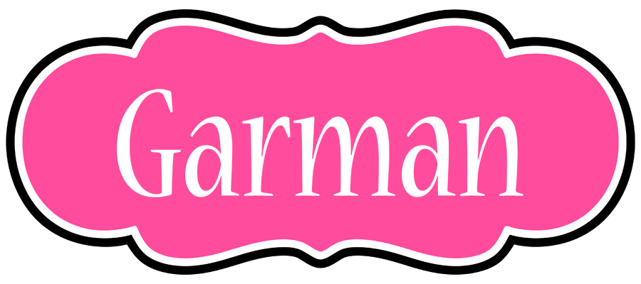 Garman invitation logo