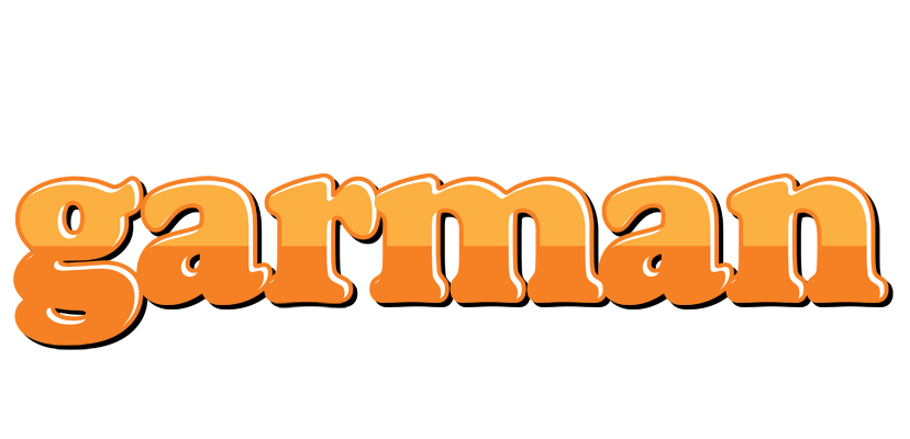 Garman orange logo