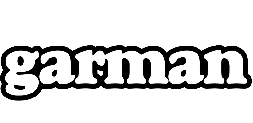 Garman panda logo