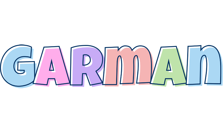 Garman pastel logo
