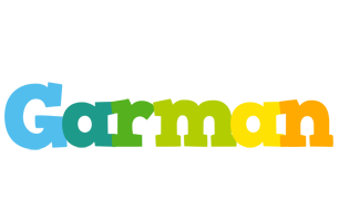 Garman rainbows logo