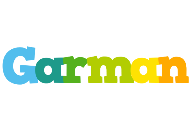 Garman rainbows logo