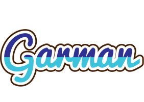 Garman raining logo