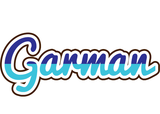 Garman raining logo