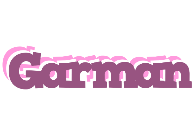 Garman relaxing logo