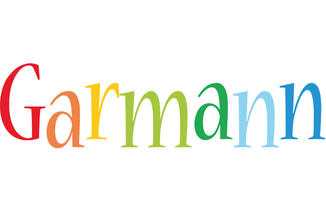 Garmann birthday logo