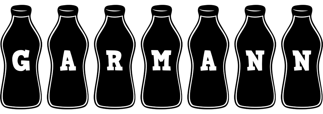 Garmann bottle logo
