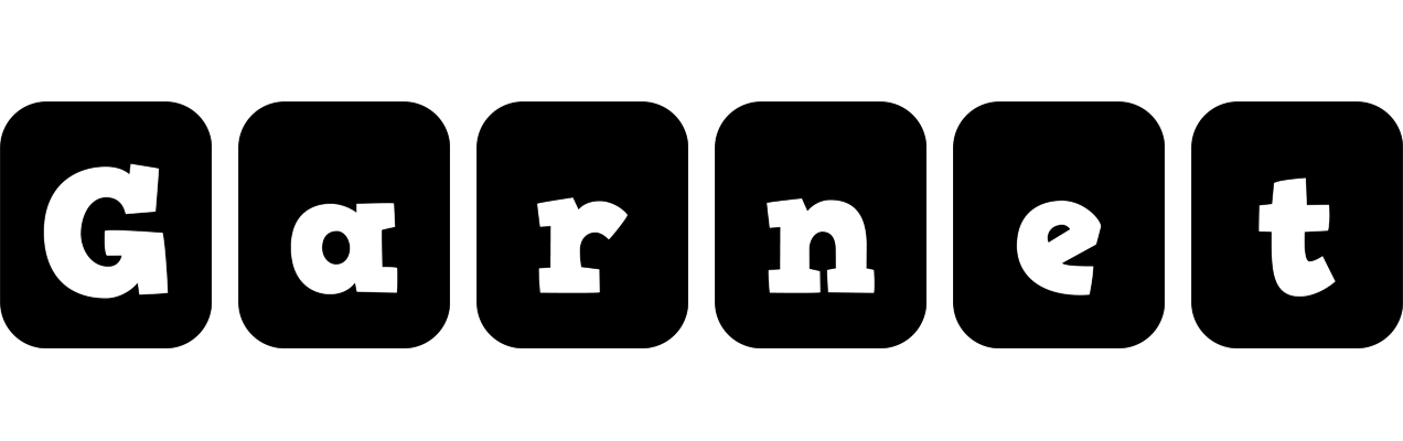Garnet box logo