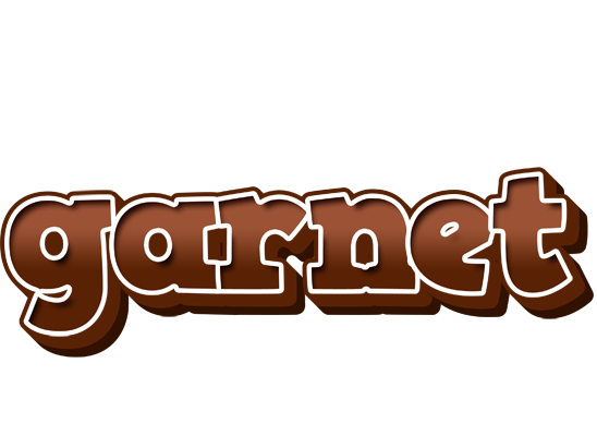 Garnet brownie logo