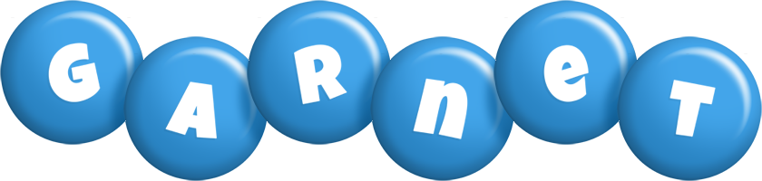 Garnet candy-blue logo