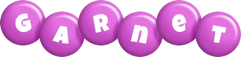 Garnet candy-purple logo