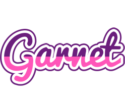 Garnet cheerful logo