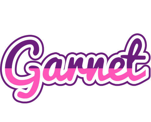 Garnet cheerful logo
