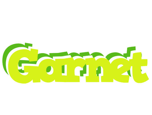 Garnet citrus logo