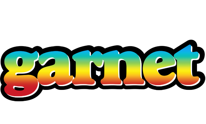 Garnet color logo