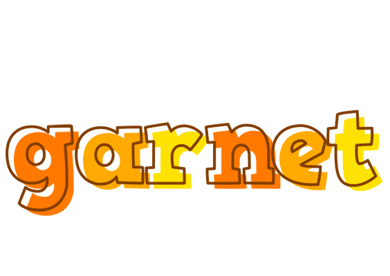 Garnet desert logo