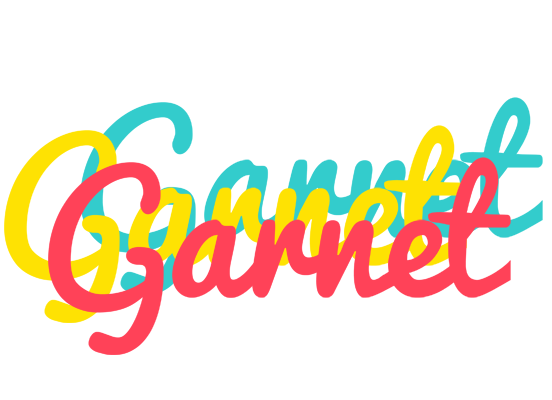 Garnet disco logo