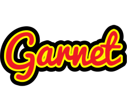 Garnet fireman logo