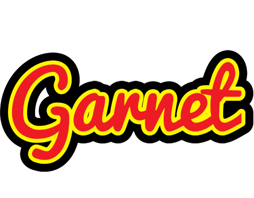 Garnet fireman logo