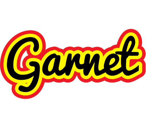 Garnet flaming logo