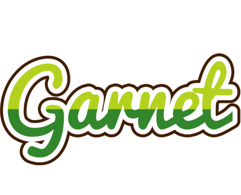 Garnet golfing logo