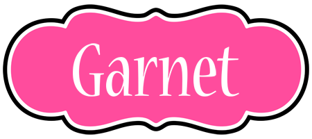 Garnet invitation logo