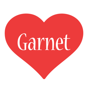 Garnet love logo