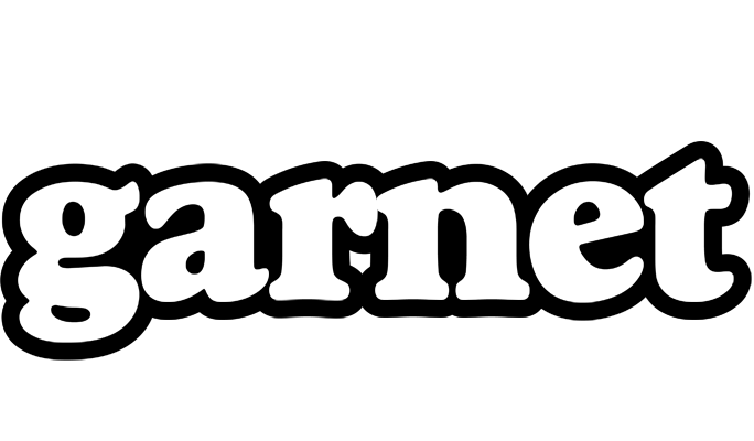Garnet panda logo