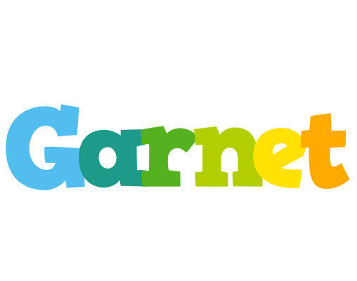 Garnet rainbows logo
