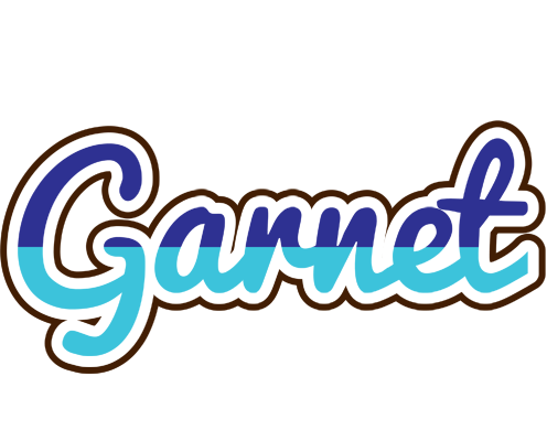 Garnet raining logo