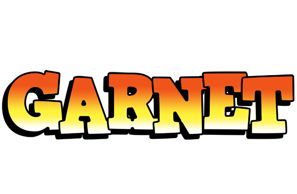 Garnet sunset logo