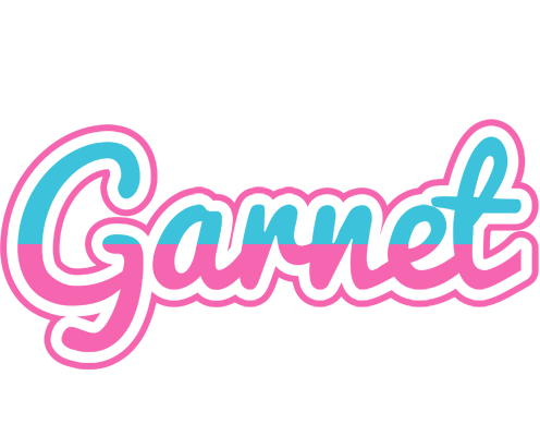 Garnet woman logo