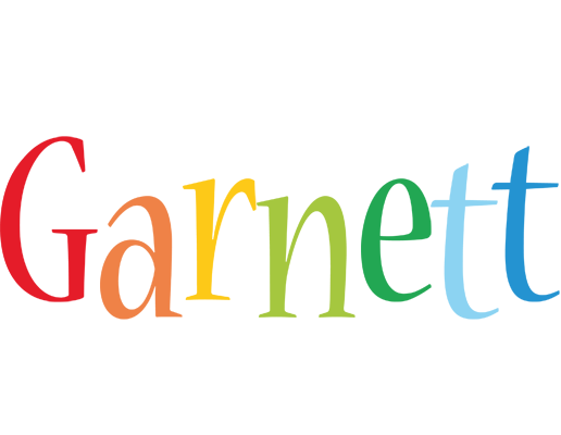 Garnett birthday logo