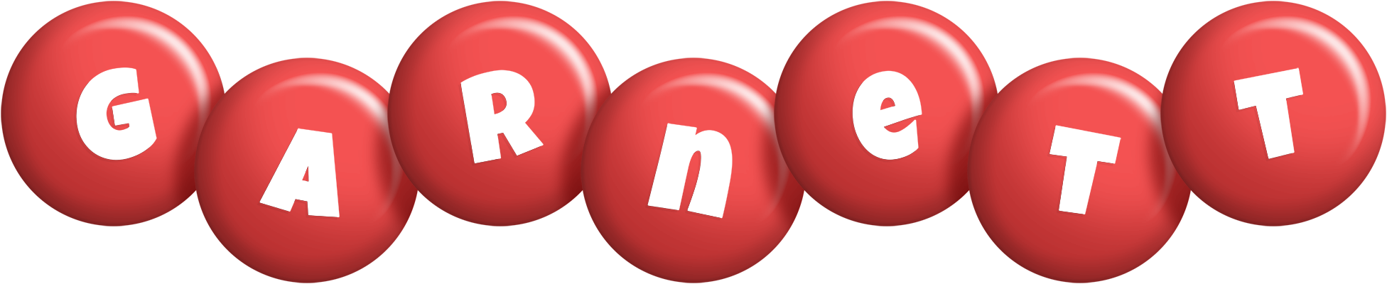 Garnett candy-red logo