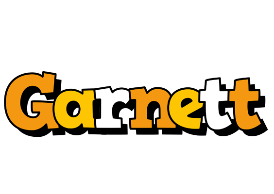 Garnett cartoon logo