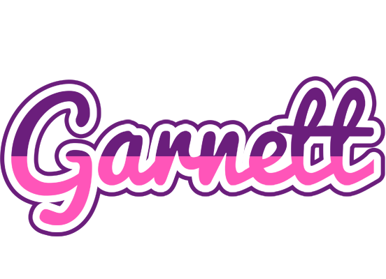Garnett cheerful logo