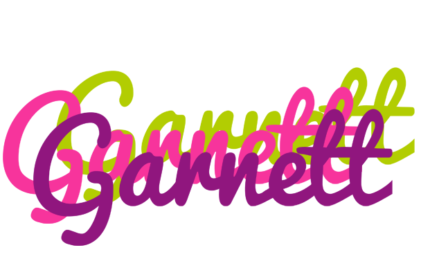 Garnett flowers logo
