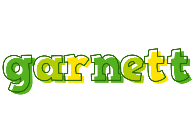 Garnett juice logo