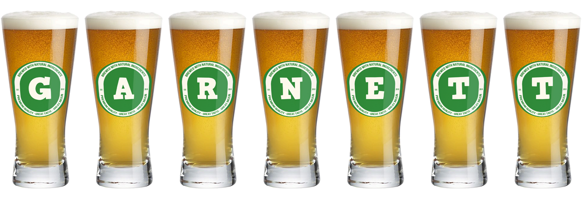 Garnett lager logo
