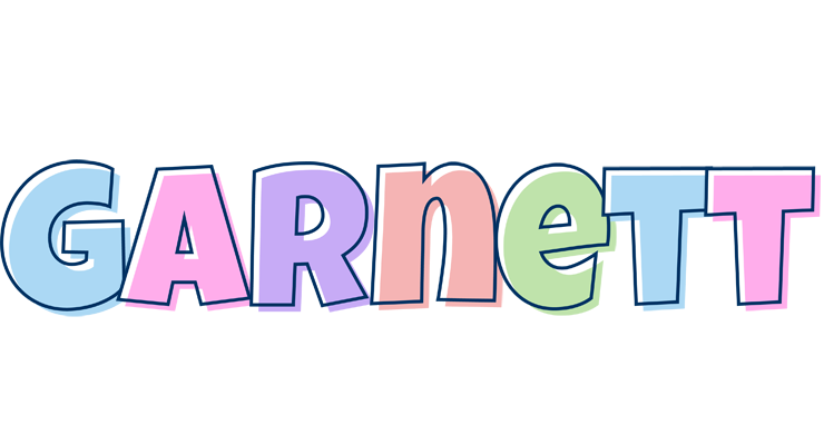 Garnett pastel logo
