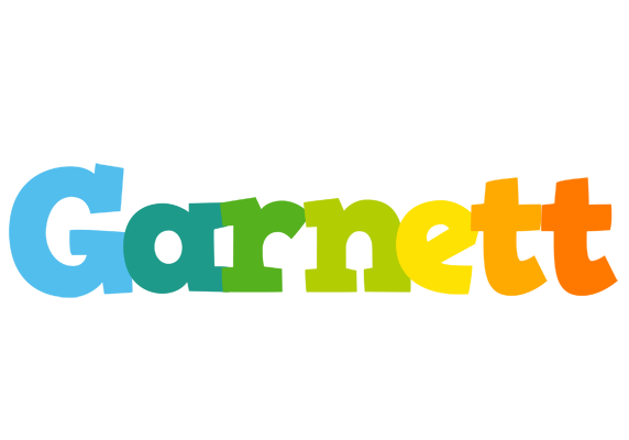 Garnett rainbows logo