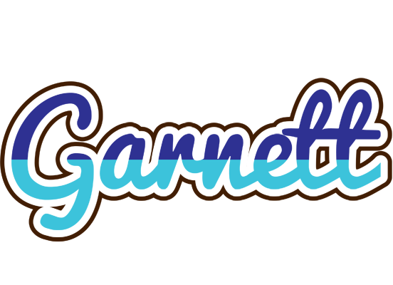 Garnett raining logo