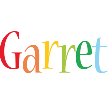 Garret birthday logo