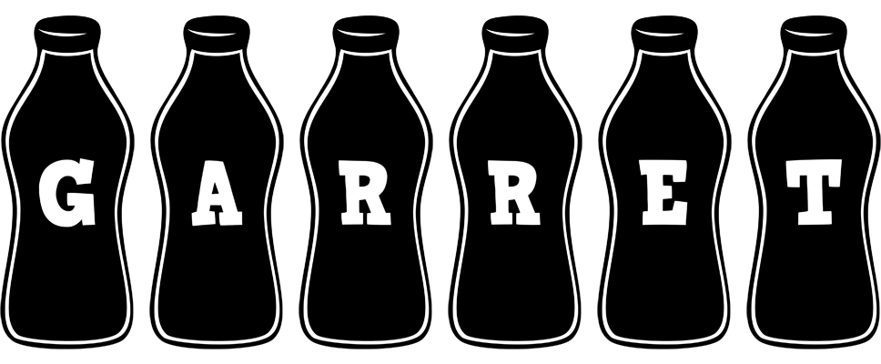 Garret bottle logo
