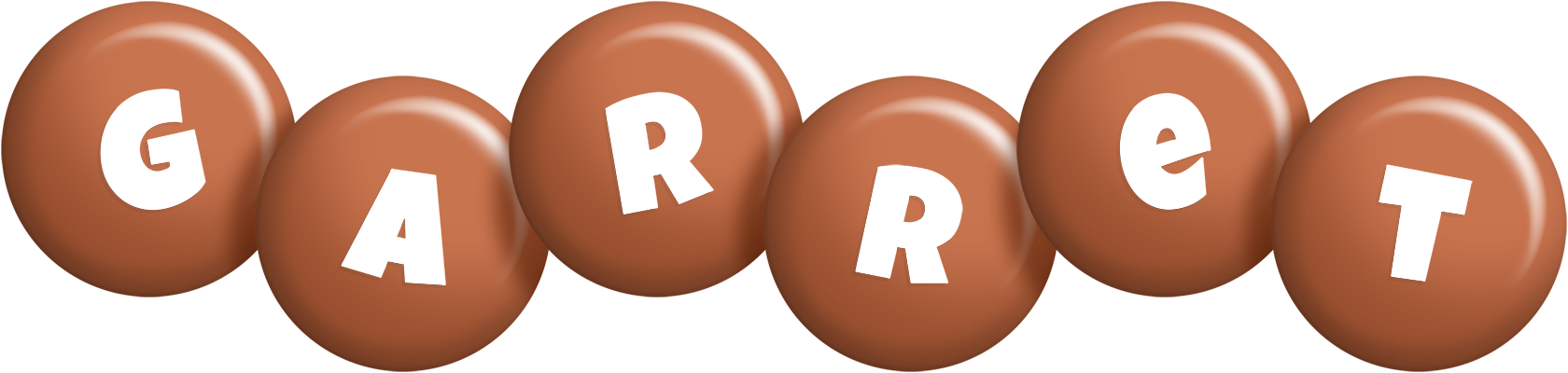 Garret candy-brown logo